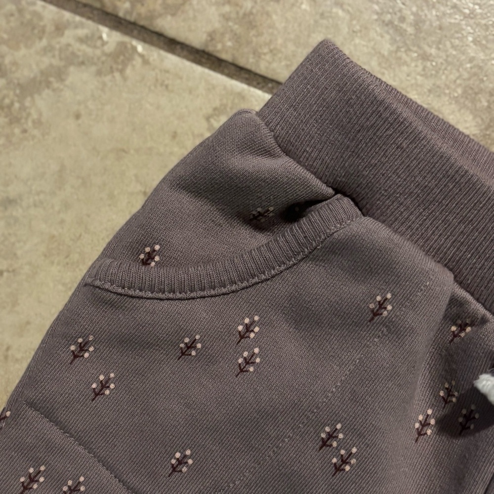 Organic Cotton Kids Joggers - Purple - Picture 5 of 7